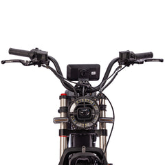 WALFISK Electric bike ET-7 3000W Brushless Motor 60V45AH Big Battery Black Warrior Ebike Full suspension 50MPH 100miles Free Rear Cushion(Canada)