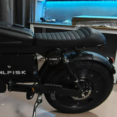 WALFISK ET-7 Electric Bicycle Integrated longer Seat for black warrior(Customized product do not support return)