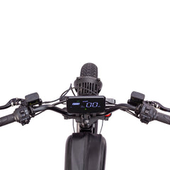 WALFISK Electric bike ET-7 3000W Brushless Motor 60V45AH Big Battery Black Warrior Ebike Full suspension 50MPH 100miles Free Rear Cushion(Canada)