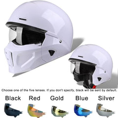WALFISK Electric Bike/Motorcycle Combo Helmet