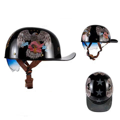 Retro Trend Helmet Electric Bicycle Motorcycle Helmet Harley Helmet
