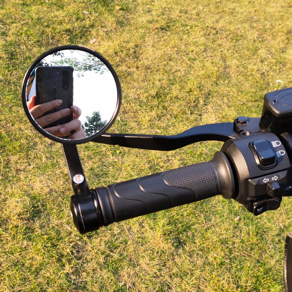 electra bicycle mirror ET-7 Electric Bicycle Rearview Mirror Black Warrior ebike(Customized products do not support returns)