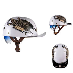 Retro Trend Helmet Electric Bicycle Motorcycle Helmet Harley Helmet