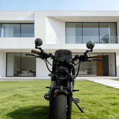 WALFISK Clamp-Mount Rearview Mirror for ET-7 ULTRA | CNC Aluminum Retro Style