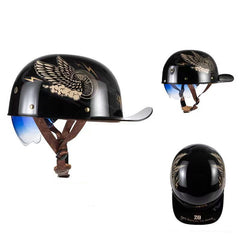 Retro Trend Helmet Electric Bicycle Motorcycle Helmet Harley Helmet