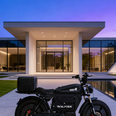 WALFISK ET-7 Ultra Electric Bike Rear Trunk Storage Box | Waterproof Large Capacity Cargo Tail Box for E-Bike Motorcycle Scooter