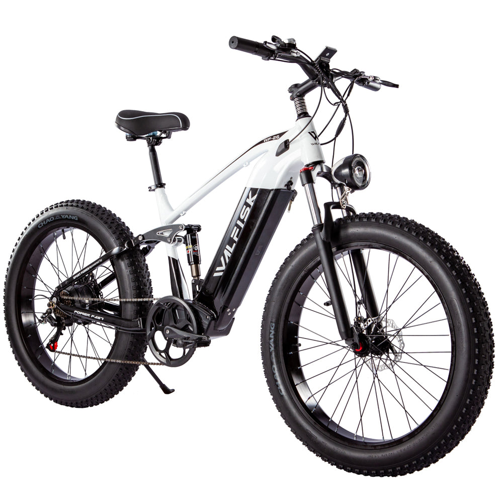 26 fat tire electric bicycle WALFISK 26“ Fat Tire BAFANG 750W Powerful Brushless Motor 22.5AH Large