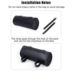 WALFISK Electric Bike Front Bag Strap Bag Bicycle Front Bag(Customized product do not support return)