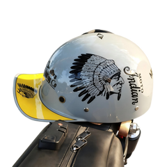 Retro Trend Helmet Electric Bicycle Motorcycle Helmet Harley Helmet