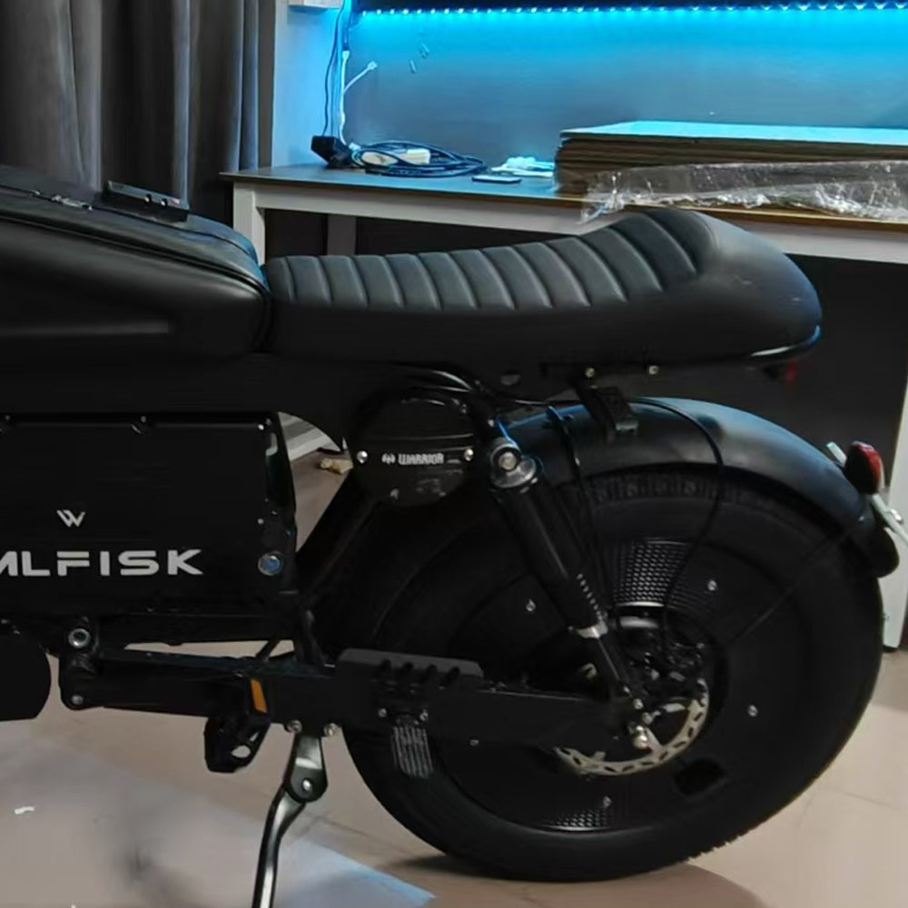 WALFISK ET-7 Electric Bicycle Integrated longer Seat for black warrior(Customized product do not support return)