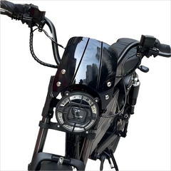 ET-7 / ET-7 Ultra Black Front Windscreen – Protective Cover for E-Bike