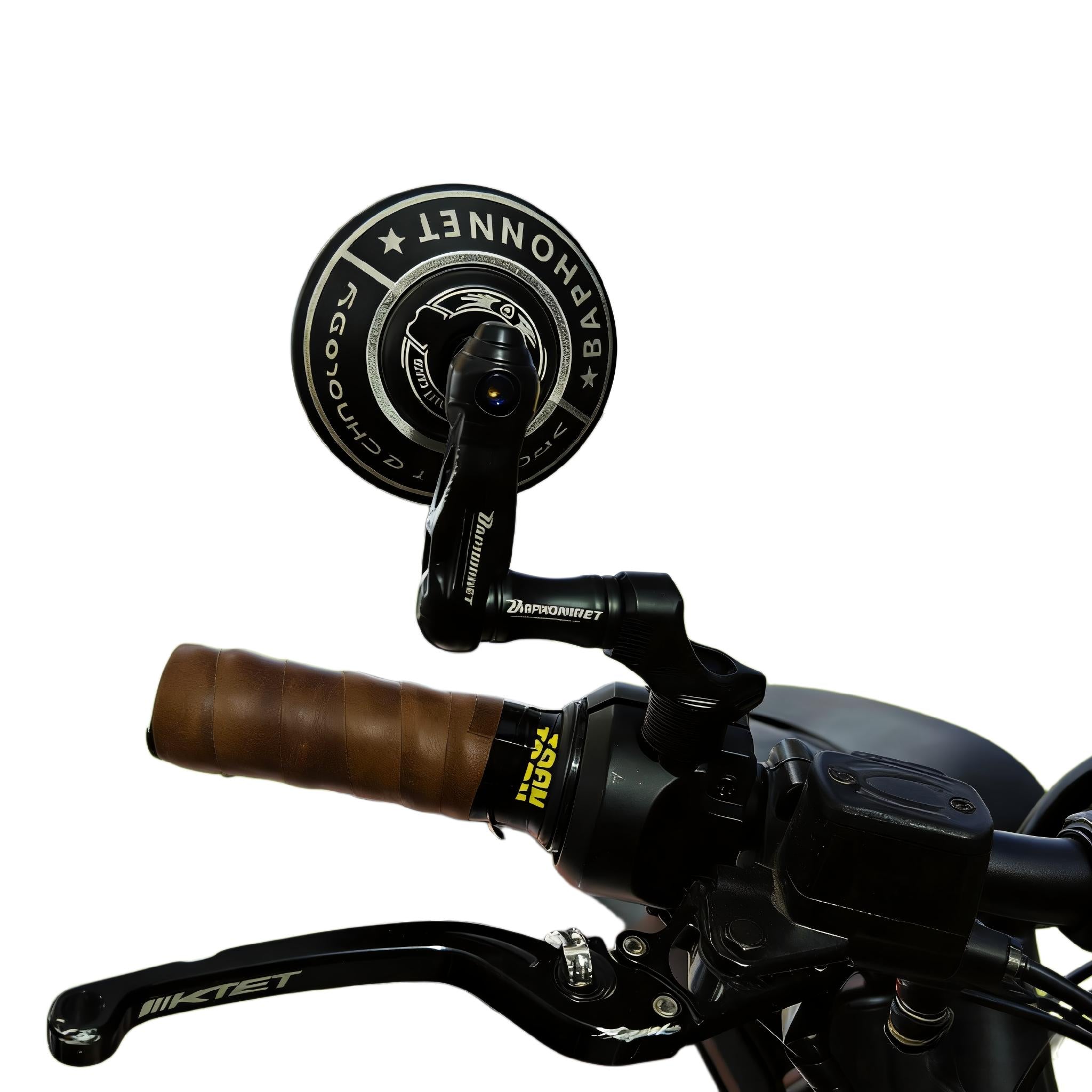 WALFISK Clamp-Mount Rearview Mirror for ET-7 ULTRA | CNC Aluminum Retro Style