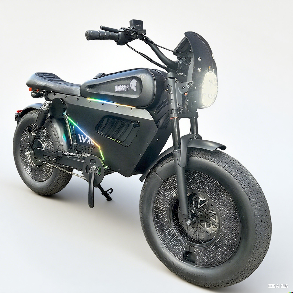 WALFISK ET-7 Electric Bike LED Battery Armor | Protective & Stylish Accessory(The battery cannot be removed once installed)(Customized products do not support returns or refunds)