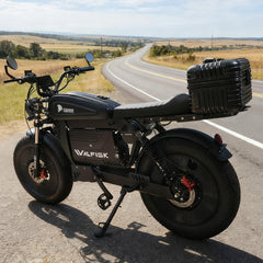 WALFISK ET-7 Ultra Electric Bike Rear Trunk Storage Box | Waterproof Large Capacity Cargo Tail Box for E-Bike Motorcycle Scooter