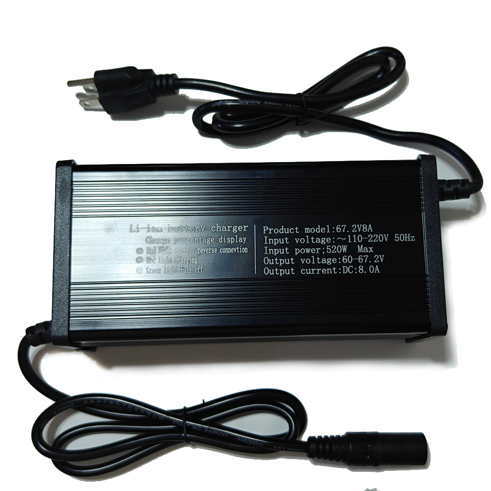 48V/60V 6A 8A Charger for WALFISK ET-7 /ET-7 Ultra Black Warrior ebike(Customized product do not support return)