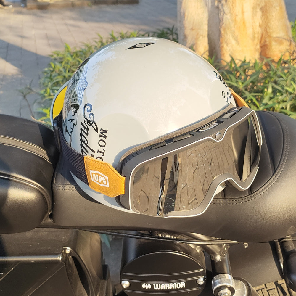 Retro Trend Helmet Electric Bicycle Motorcycle Helmet Harley Helmet