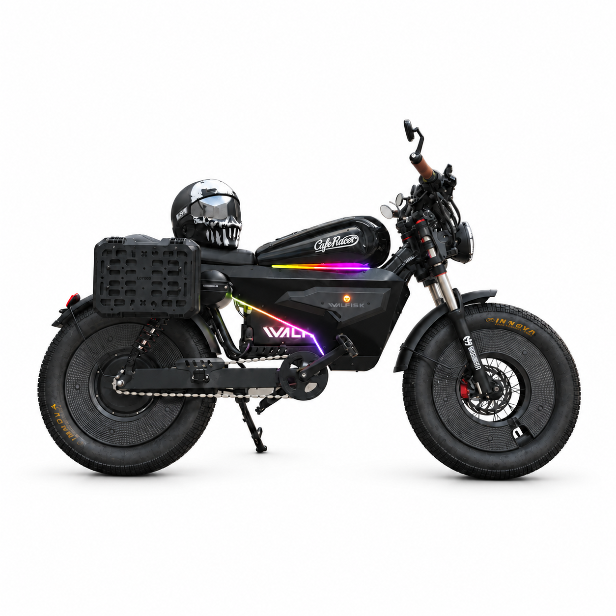 WALFISK ET7 Ultra Electric Bike Side Armor Protective Shell Cover Kit Battery Panel Guard