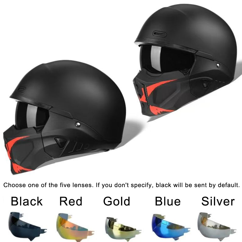 WALFISK Electric Bike/Motorcycle Combo Helmet