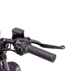 WALFISK Electric bike ET-7 3000W Brushless Motor 60V45AH Big Battery Black Warrior Ebike Full suspension 50MPH 100miles（Free Rear Cushion）