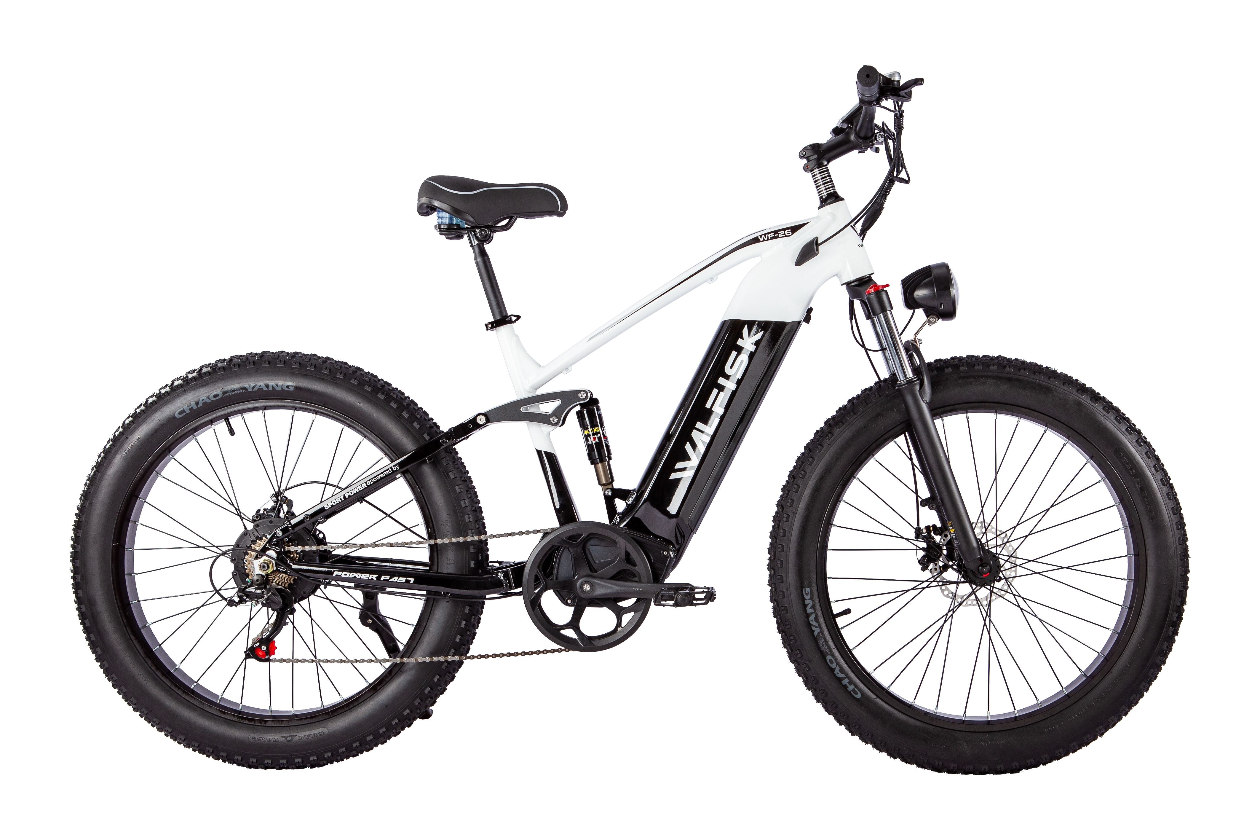 WALFISK 26“ Fat Tire BAFANG 750W Powerful Brushless Motor 22.5AH Large Capacity Battery WF26