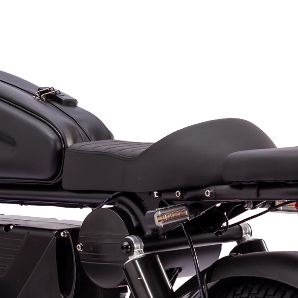 Normal Seat for WALFISK ET-7/Ultra Electric Bicycle Black Warrior Ebike