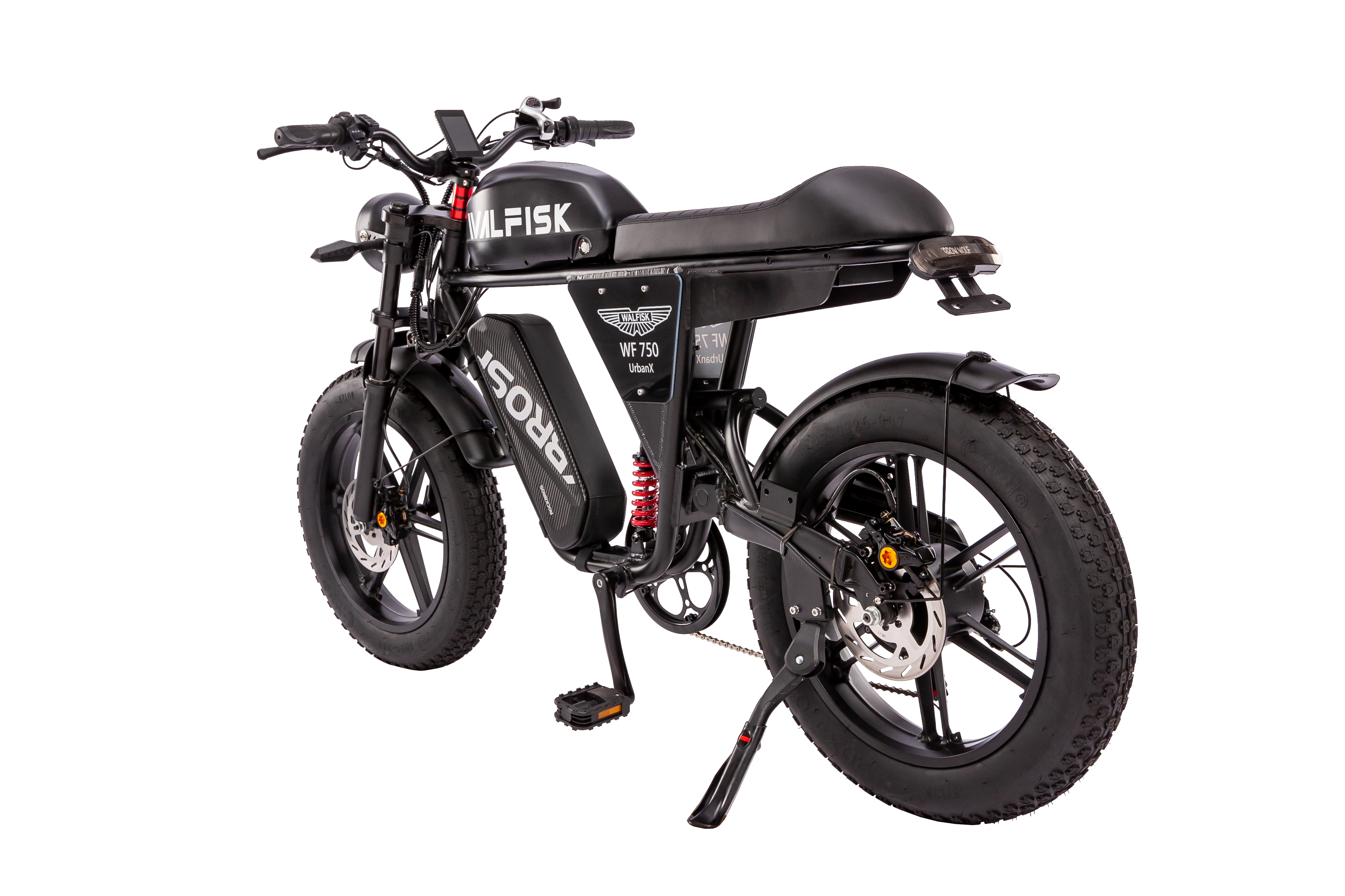 WALFISK WF750 URBANX Fat Tire Electric Bike 48V 750W 35Ah Battery Up to 28MPH