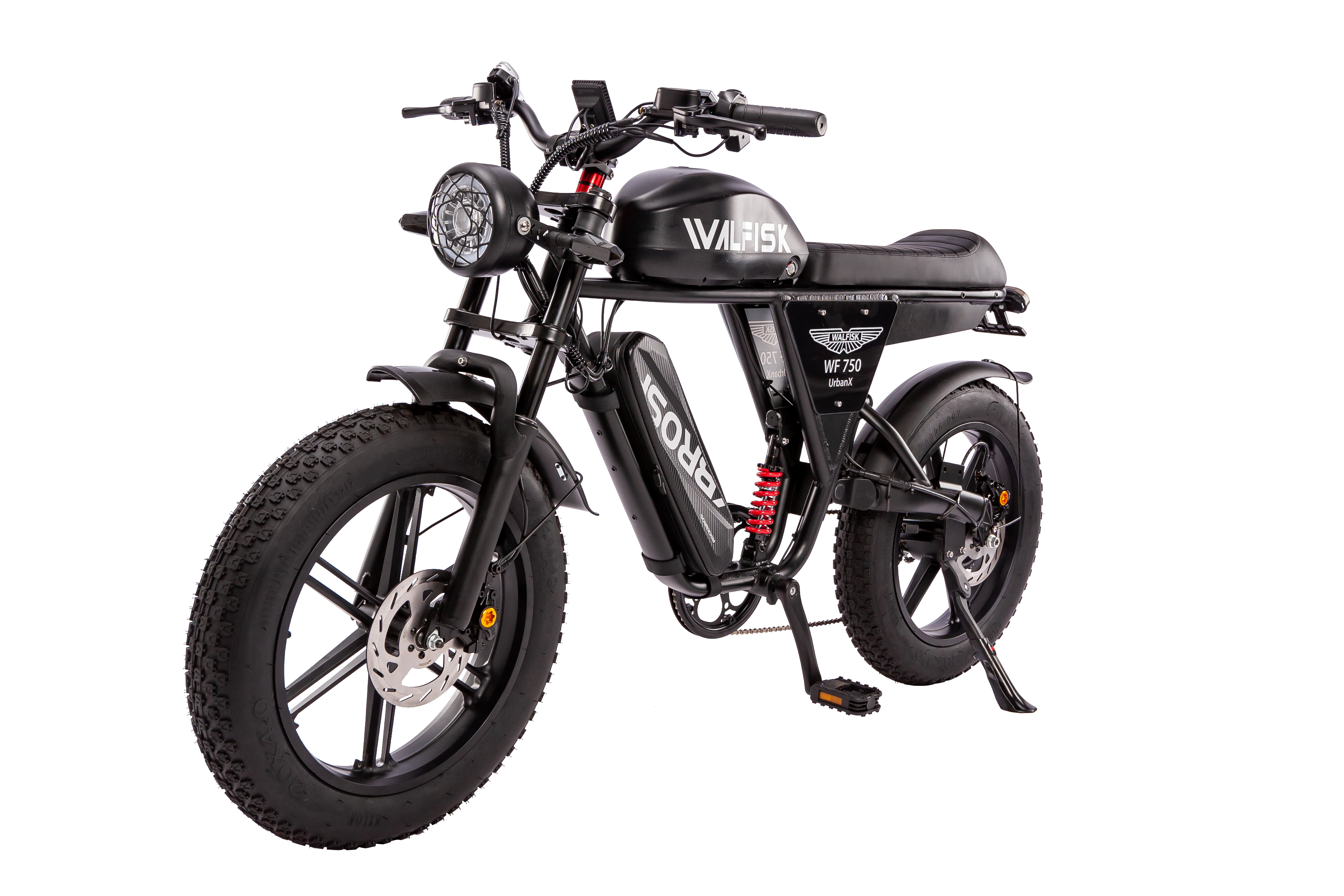 WALFISK WF750 URBANX Fat Tire Electric Bike 48V 750W 35Ah Battery Up to 28MPH