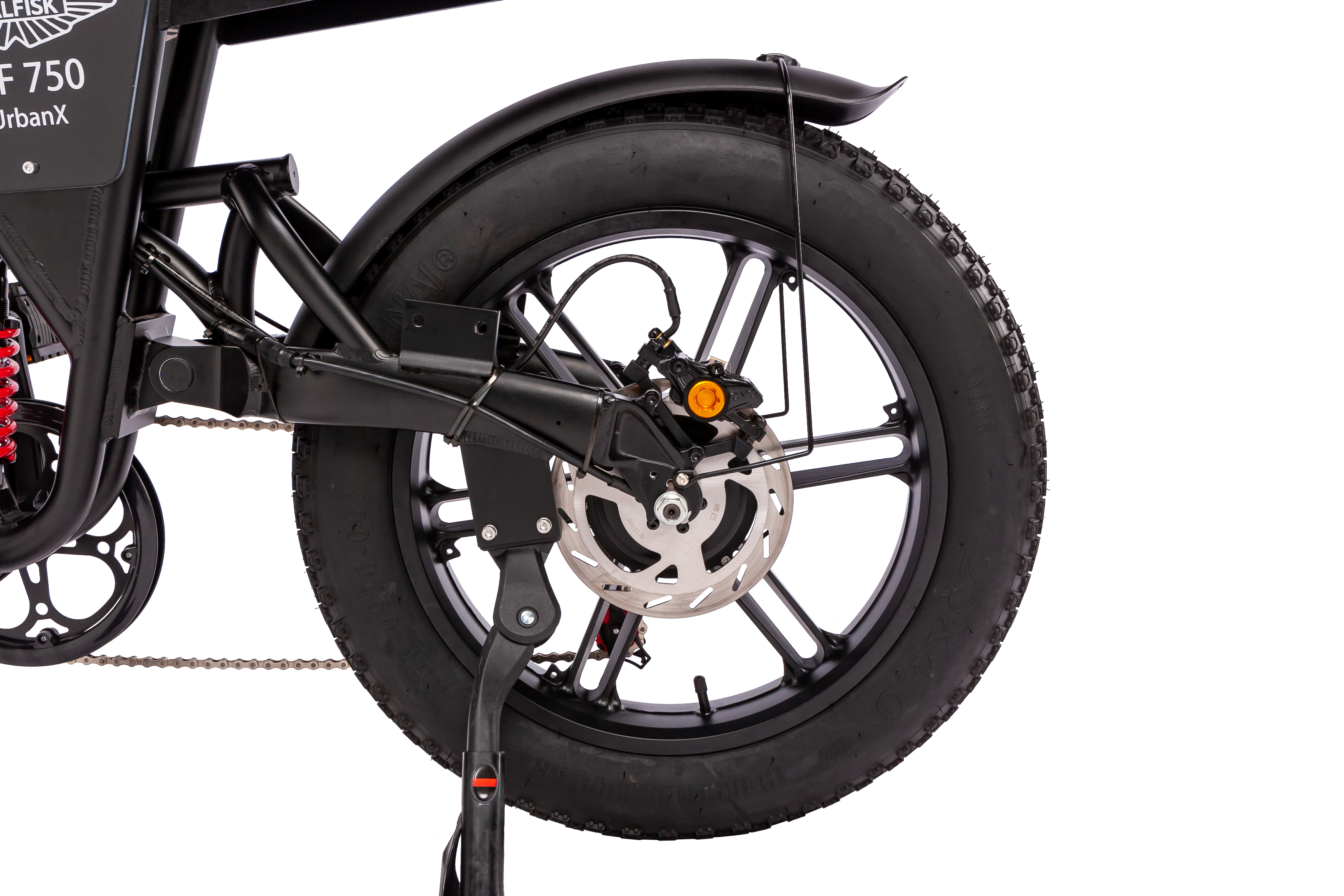WALFISK WF750 URBANX Fat Tire Electric Bike 48V 750W 35Ah Battery Up to 28MPH