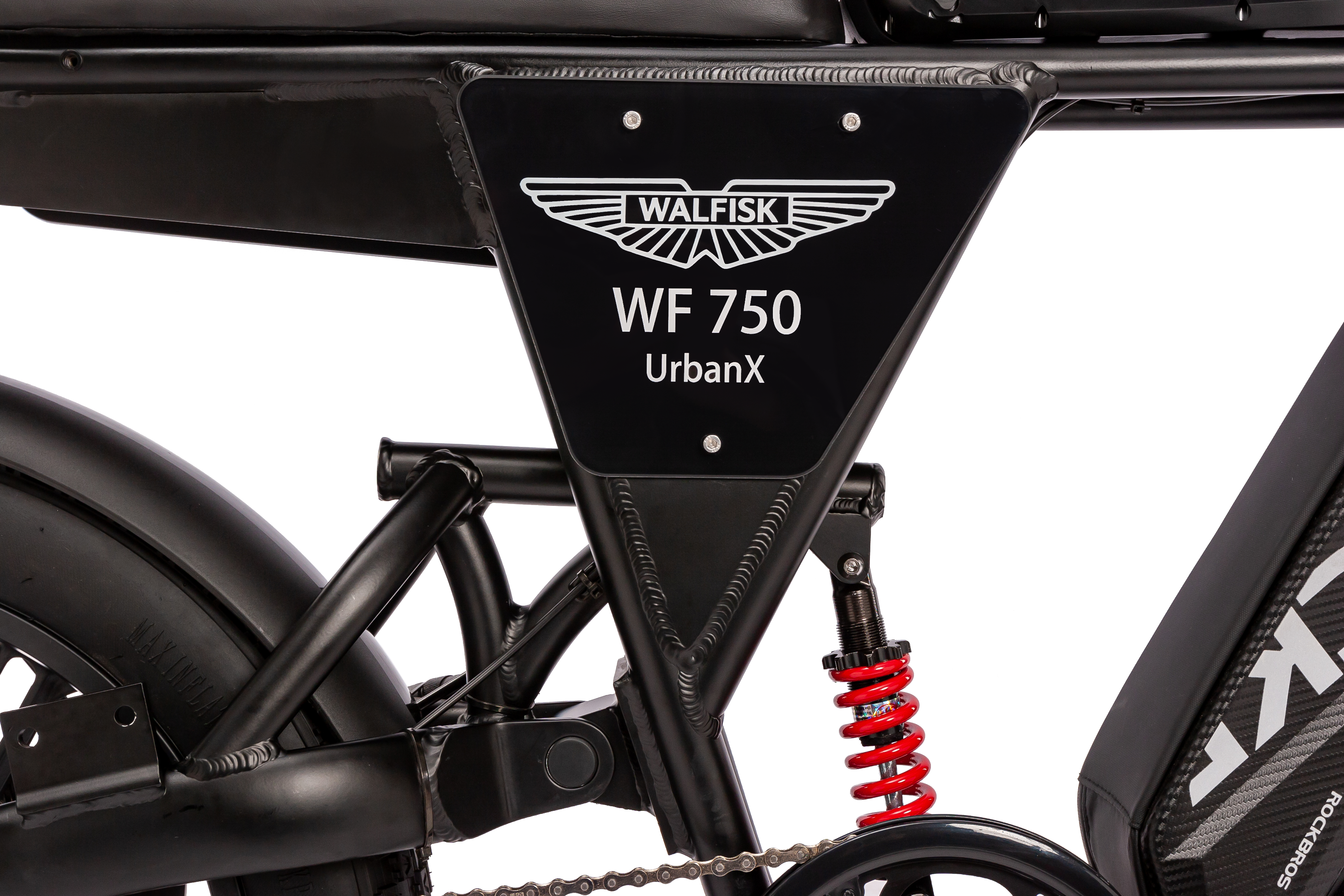 WALFISK WF750 URBANX Fat Tire Electric Bike 48V 750W 35Ah Battery Up to 28MPH