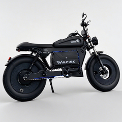 WALFISK ET-7 Electric Bicycle Integrated longer Seat for black warrior(Customized product do not support return)
