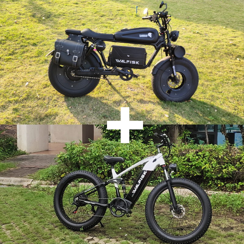 WALFISK 26“ Fat Tire BAFANG 750W Powerful Brushless Motor 22.5AH Large Capacity Battery WF26